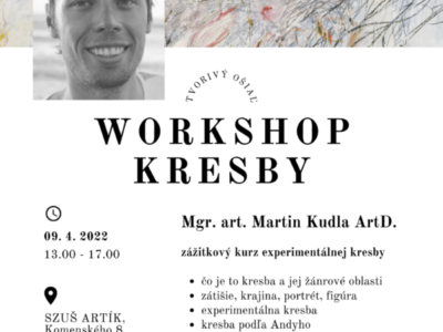 workshop KRESBY 9. apríla 2022 – realizované!