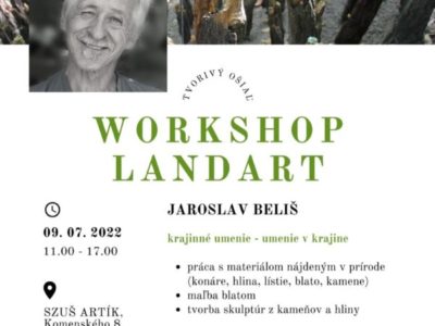 workshop LANDART – 9. júl 2022