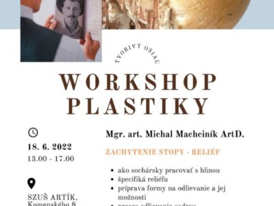 workshop PLASTIKY – 18. júna 2022 – realizované!